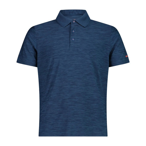 CMP Men's mèlange stretch jersey poloshirt 39T5817